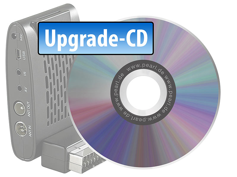 Upgrade-CD zur Aktivierung der Aufnahmefunktion Ihres DVS-3305R; SAT-Receiver SAT-Receiver 