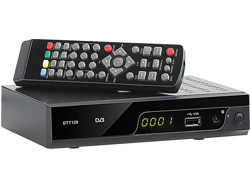 auvisio Digitaler HD-Sat.-Receiver DSR-390U.mini DVB-S2 (refurbished); SAT-Receiver 