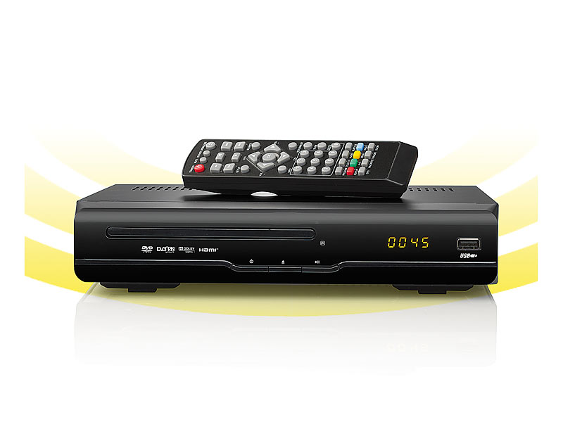Digitaler HD-Sat-Receiver DSR-290.DVD m. Aufnahmefunkt. (refurbished); SAT-Receiver 