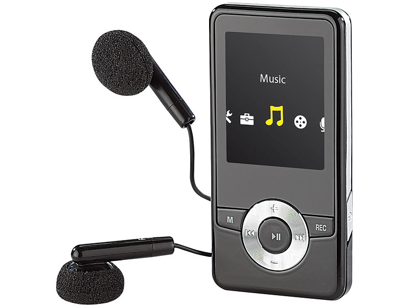 auvisio MP3 & Video-Player "DMP-320.m" mit UKW-Radio; FM-Transmitter, MP3 Soundstations FM-Transmitter, MP3 Soundstations FM-Transmitter, MP3 Soundstations 