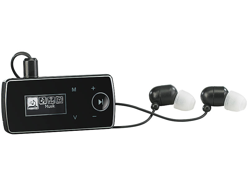 auvisio Wasserdichter MP3-Player DMP-430.H2O, 4GB mit OLED-Display; MP3- & Video Player MP3- & Video Player MP3- & Video Player 