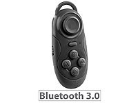 auvisio Mini-Akku-Game-Controller & Fernbedienung, Bluetooth, iOS, Android, PC