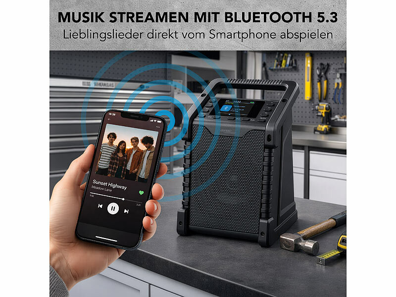 ; Outdoor-Lautsprecher mit Bluetooth Outdoor-Lautsprecher mit Bluetooth Outdoor-Lautsprecher mit Bluetooth