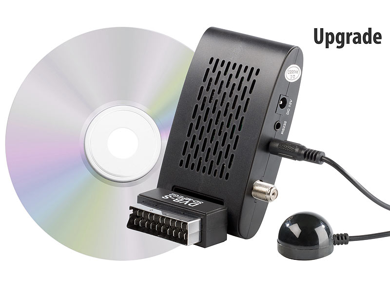 Upgrade-CD zur Aktivierung der Aufnahmefunktion bei PX-1327; HD-Sat-Receiver HD-Sat-Receiver 