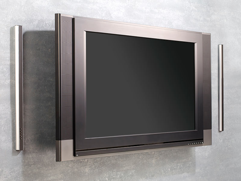 auvisio Stereo-Stab-Lautsprecher "SSL-700.A" für Hifi &TV(refurbished); Bluetooth Tastatur für Smartphone & Tablet PCs 