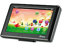 auvisio Portabler 10,9cm/4,3" Touchscreen-Mediaplayer "MPD-4304" / 4GB; FM-Transmitter, MP3 Soundstations FM-Transmitter, MP3 Soundstations 