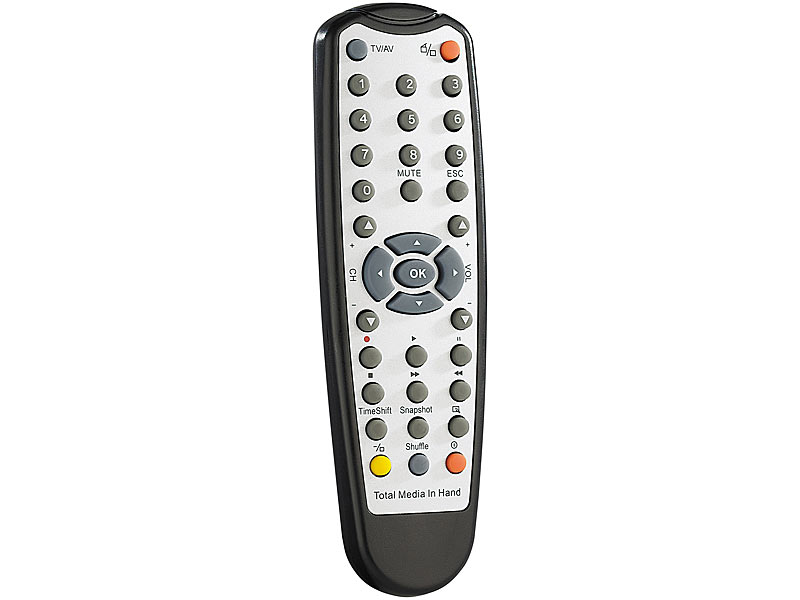 auvisio 2in1-HDTV-DVB-T-Stick mit Video-Digitalisierer "DS-320 Hybrid"; SAT-Receiver SAT-Receiver