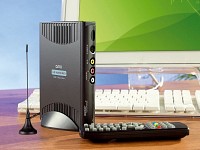 auvisio DVB-T-Fernseh-Box & USB-Recorder für TFT (refurbished); SAT-Receiver 