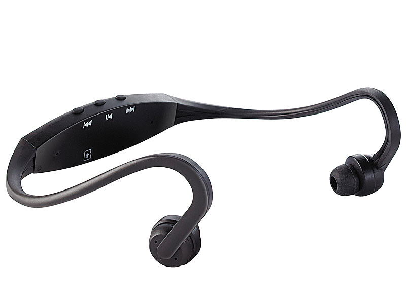 ; In-Ear-Stereo-Kopfhörer, Wasserdichte Sport-MP3-Player In-Ear-Stereo-Kopfhörer, Wasserdichte Sport-MP3-Player 