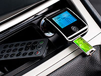 Bluetooth-Freisprecher mit FM-Transmitter FMX-550.BT (refurbished); FM-Transmitter 