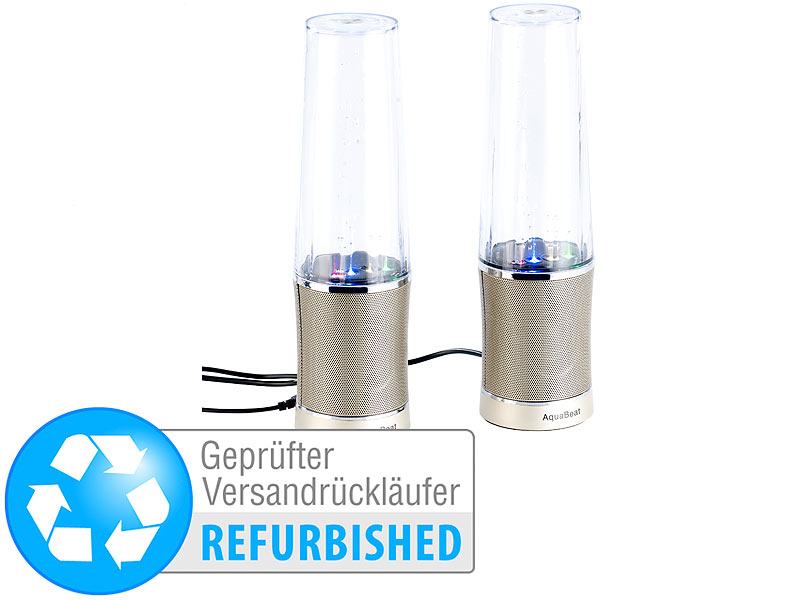 ; Lautsprecher mit Wasserspiele Lautsprecher mit Wasserspiele 