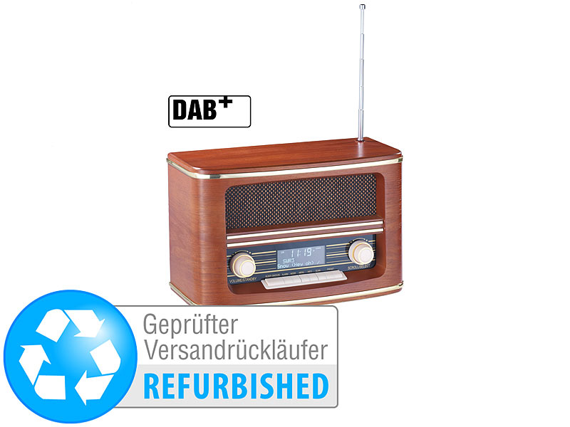 ; DAB-Internetradios mit CD-Player und Bluetooth 