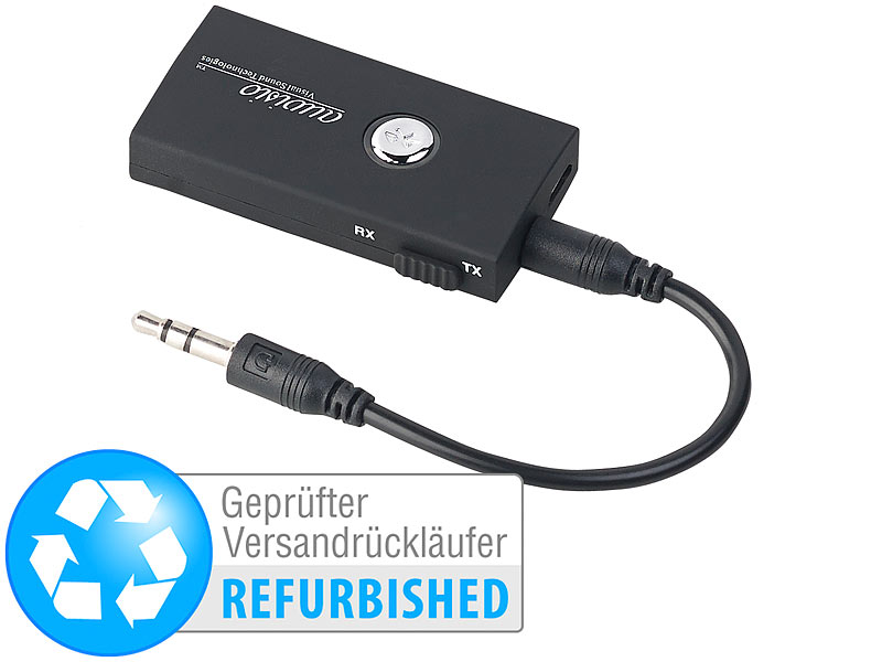 ; Audio-Transmitter & -Receiver mit Bluetooth Audio-Transmitter & -Receiver mit Bluetooth 