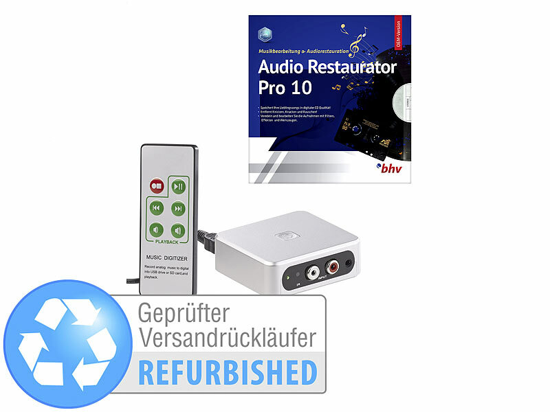 ; USB-Kassettenrecorder, HiFi-Stereoanlagen & Audio-Digitalisierer für Schallplatten, CDs und Kassetten USB-Kassettenrecorder, HiFi-Stereoanlagen & Audio-Digitalisierer für Schallplatten, CDs und Kassetten 