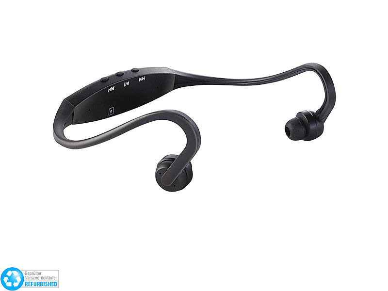 ; In-Ear-Stereo-Kopfhörer, Wasserdichte Sport-MP3-Player 