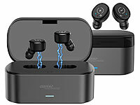 auvisio in-Ear-TV-Kopfhörer, in-Ear-Funk-Kopfhörer, TV Funk-Hörsysteme; In-Ear-Stereo-Kopfhörer, Over-Ear-Headsets mit Bluetooth In-Ear-Stereo-Kopfhörer, Over-Ear-Headsets mit Bluetooth In-Ear-Stereo-Kopfhörer, Over-Ear-Headsets mit Bluetooth 