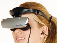auvisio Multimedia-Headset "Cyberman" Auflösung 180.000Pixel