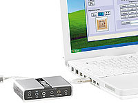 auvisio 7.1 Kanal USB 2.0 PC-Verstärker/Soundkarte "Sound Box"
