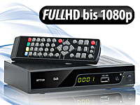 ; DVB-T2-Receiver, Sat-Antennenkabel 