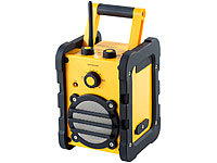 auvisio Baustellen & Outdoor-Radio & -Lautsprecher DOR-108, 8 Watt