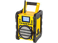 auvisio Bluetooth Baustellen & Outdoor-Radio & -Lautsprecher DOR-400, 8 Watt