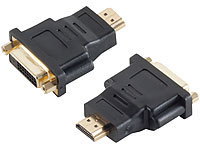 auvisio Display-Adapter DVI-D-Buchse auf HDMI-A-Stecker