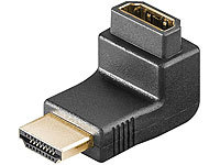auvisio HDMI-Adapter Typ-A-Buchse auf Typ-A-Stecker, 90° gewinkelt; HD-Sat-Receiver HD-Sat-Receiver HD-Sat-Receiver 