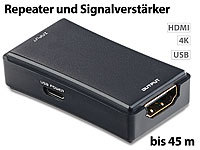 auvisio HDMI-1.4-Repeater & Signalverstärker, bis 45 m, für 4K UHD, 3D & HDCP