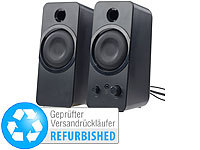 auvisio Aktive Stereo-Lautsprecher MSX-150 Versandrückläufer; 2.1-Lautsprecher-Systeme mit Subwoofer 