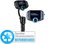 auvisio Kfz-DAB+-Empfänger, FM-Transmitter, Bluetooth, Versandrückläufer; USB-Kassettenrecorder 