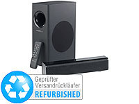 auvisio 2.1-Soundbar, externer Subwoofer, Bluetooth, Versandrückläufer; 2.1-Lautsprecher-Systeme mit Subwoofer 
