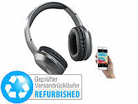 auvisio Over-Ear-Headset, Bluetooth, MP3, FM & Auto Connect, Versandrückläufer; In-Ear-Stereo-Headsets mit Bluetooth 
