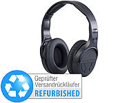 auvisio Zusätzlicher Stereo-Funk-Kopfhörer Versandrückläufer; Kabelloses In-Ear-Stereo-Headsets mit Bluetooth und Lade-Etuis 