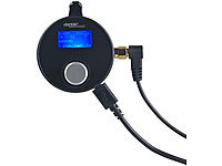 ; FM-Transmitter & Freisprecher mit MP3-Player & USB-Ladeports 