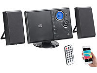 ; Plattenspieler-Stereoanlagen mit USB-Digitalisierung, Mobile Party-Audioanlagen mit Karaoke-Funktionen 