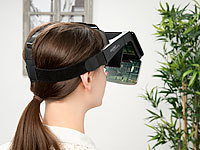 ; In-Ear-Stereo-Headsets mit Bluetooth, Virtual-Reality-Brillen für Smartphones 