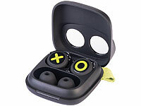; Kabelloses In-Ear-Stereo-Headsets mit Bluetooth und Lade-Etuis Kabelloses In-Ear-Stereo-Headsets mit Bluetooth und Lade-Etuis 