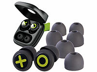 ; Kabelloses In-Ear-Stereo-Headsets mit Bluetooth und Lade-Etuis Kabelloses In-Ear-Stereo-Headsets mit Bluetooth und Lade-Etuis Kabelloses In-Ear-Stereo-Headsets mit Bluetooth und Lade-Etuis 