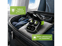 ; Kabellose In-Ear-Kopfhörer mit Noise Cancelling und Touch-Farbdisplay-Ladecases Kabellose In-Ear-Kopfhörer mit Noise Cancelling und Touch-Farbdisplay-Ladecases 