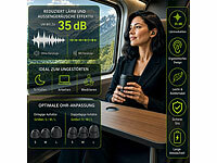 ; Kabellose In-Ear-Kopfhörer mit Noise Cancelling und Touch-Farbdisplay-Ladecases Kabellose In-Ear-Kopfhörer mit Noise Cancelling und Touch-Farbdisplay-Ladecases 