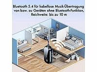 ; Audioadapter mit Bluetooth und Freisprech-Funktion, Audio-Transmitter mit Bluetooth Audioadapter mit Bluetooth und Freisprech-Funktion, Audio-Transmitter mit Bluetooth Audioadapter mit Bluetooth und Freisprech-Funktion, Audio-Transmitter mit Bluetooth