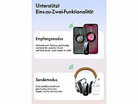 ; Audioadapter mit Bluetooth und Freisprech-Funktion, Audio-Transmitter mit Bluetooth Audioadapter mit Bluetooth und Freisprech-Funktion, Audio-Transmitter mit Bluetooth Audioadapter mit Bluetooth und Freisprech-Funktion, Audio-Transmitter mit Bluetooth