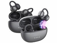 auvisio Clip-Kopfhörer, Ohrclip-Kopfhörer, Clip-On-Ear-Kopfhörer