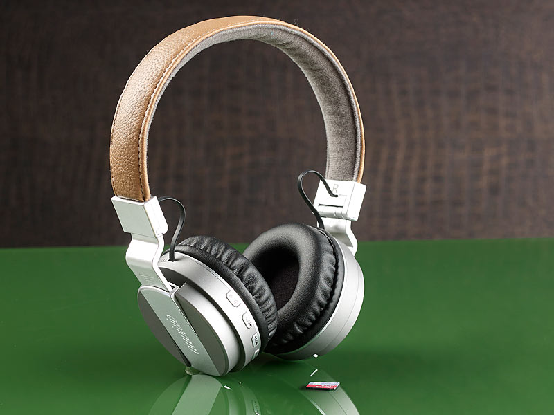 ; Over-Ear-Headsets mit Bluetooth, MP3-Player & Radio Over-Ear-Headsets mit Bluetooth, MP3-Player & Radio Over-Ear-Headsets mit Bluetooth, MP3-Player & Radio 