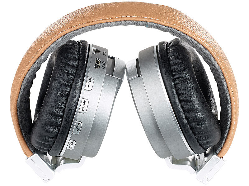 ; Over-Ear-Headsets mit Bluetooth, MP3-Player & Radio Over-Ear-Headsets mit Bluetooth, MP3-Player & Radio Over-Ear-Headsets mit Bluetooth, MP3-Player & Radio 