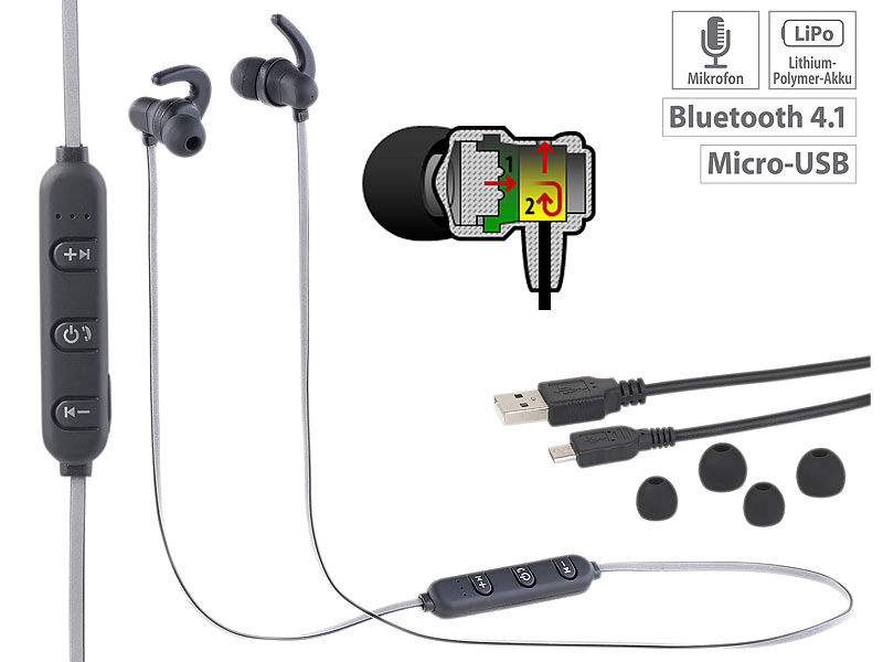; PC-Lautsprecher, Stereo, USB, Over-Ear-Headsets mit Bluetooth, MP3-Player & Radio 