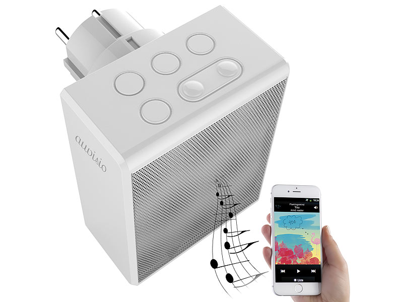 ; Lautsprecher mit Bluetooth & Akku 