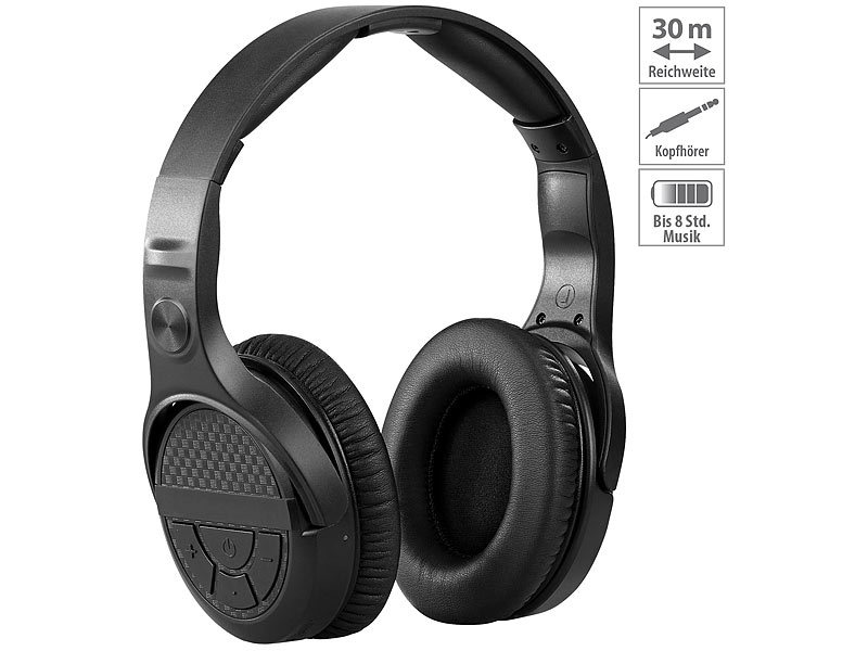 ; Over-Ear-Headsets mit Bluetooth, MP3-Player & Radio 