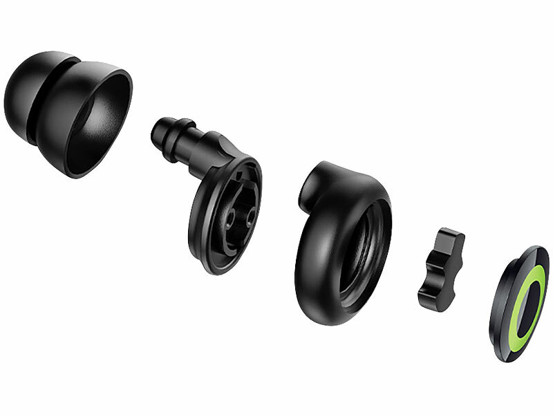 ; Kabelloses In-Ear-Stereo-Headsets mit Bluetooth und Lade-Etuis Kabelloses In-Ear-Stereo-Headsets mit Bluetooth und Lade-Etuis 