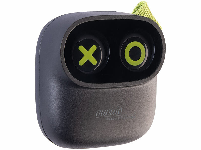 ; Kabelloses In-Ear-Stereo-Headsets mit Bluetooth und Lade-Etuis Kabelloses In-Ear-Stereo-Headsets mit Bluetooth und Lade-Etuis 